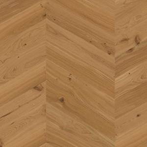 Трослоен паркет Chevron Oak Transparent